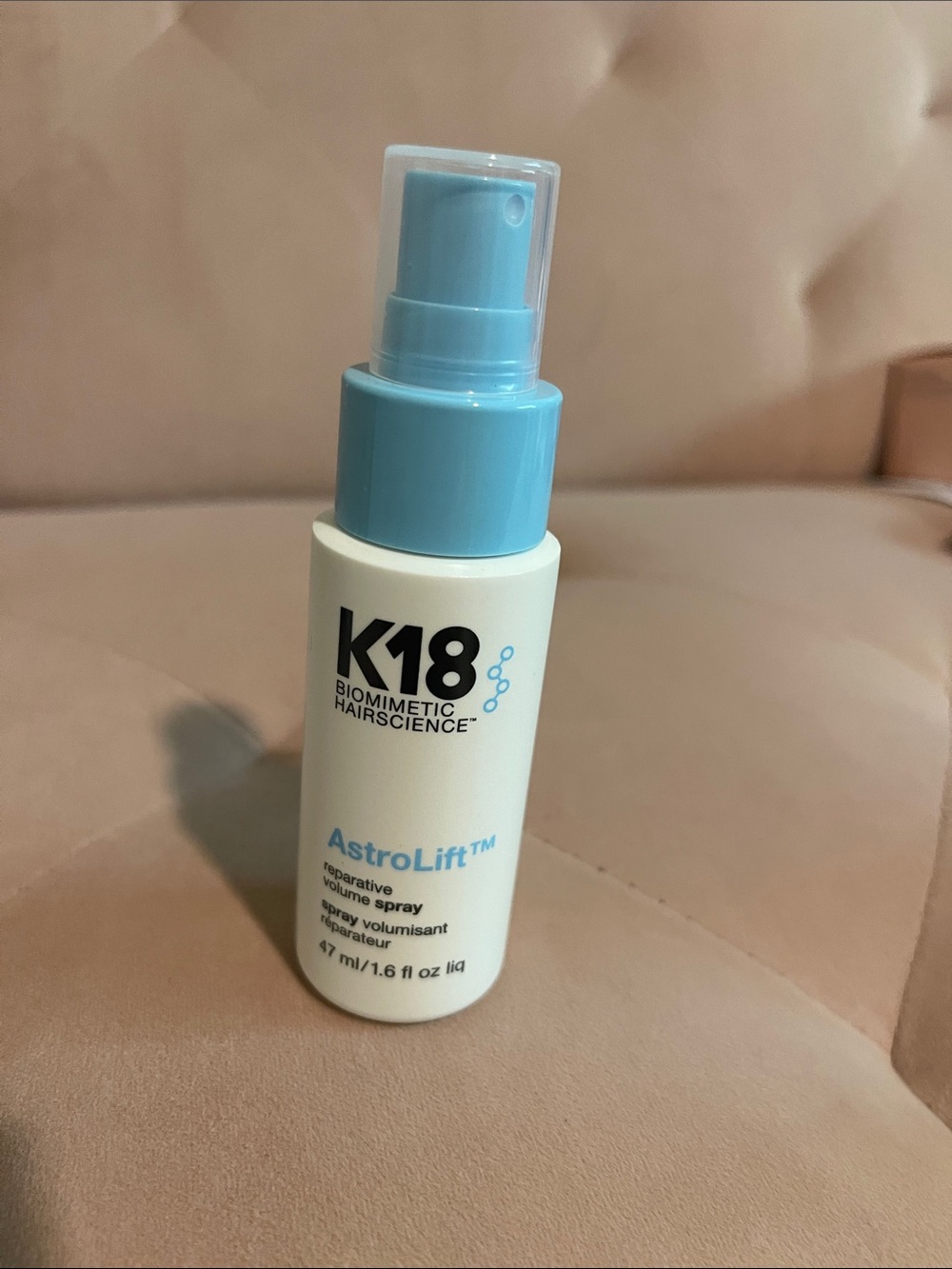 K18 AstroLift Volume Boost Spray — Light Blue